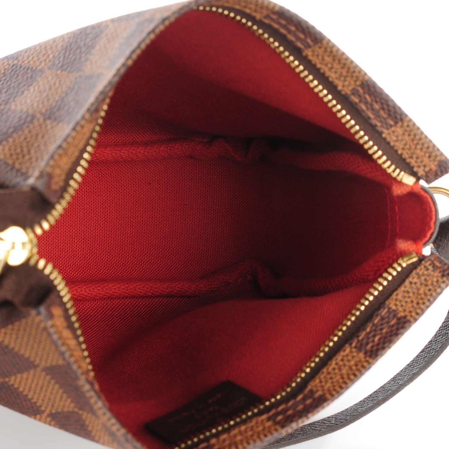 Louis Vuitton Damier Ebene Trousse Make Up Bag Pochette 5 of 7