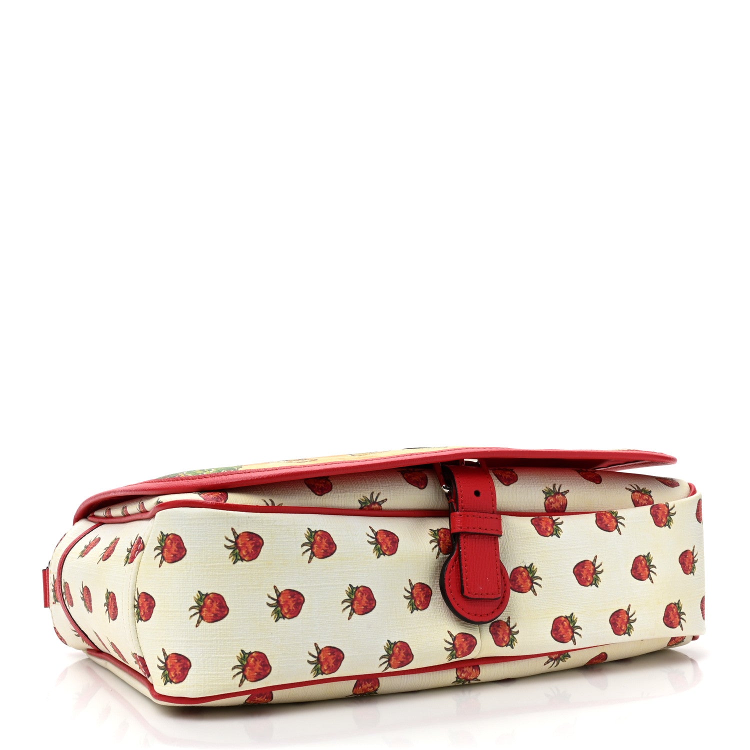 Gucci Coated Canvas Love Parade Kids Strawberry Fairy Messenger Bag Multicolor 4 of 9