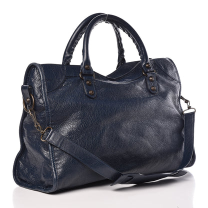 Balenciaga Agneau Classic Hardware City Bleu Obscur 4 of 13
