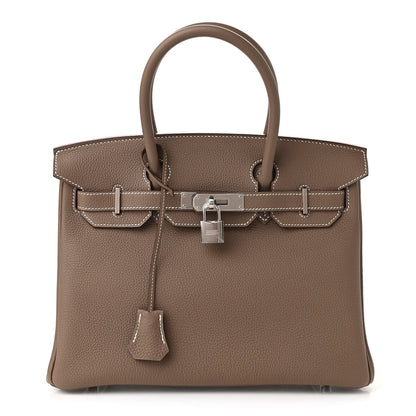 Hermes Togo Birkin 30 Etoupe 1 of 10