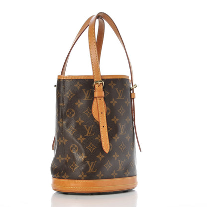 Louis Vuitton Monogram Petit Bucket 23 4 of 14