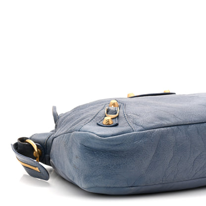 Balenciaga Agneau Giant 12 Gold Hardware Town Bleu Persan 10 of 13