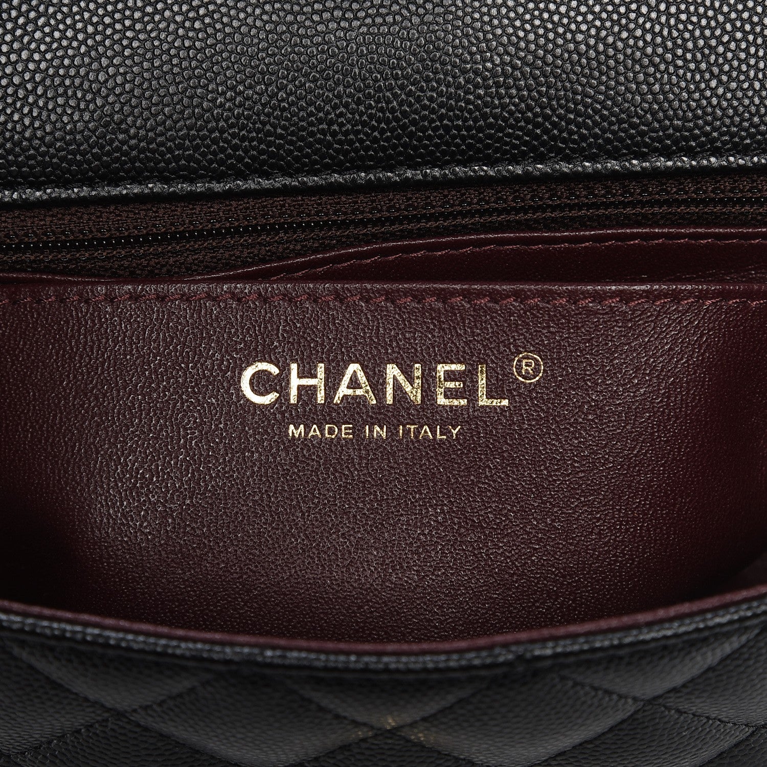 Chanel Caviar Quilted Mini Rectangular Flap Black 6 of 8