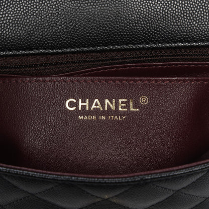 Chanel Caviar Quilted Mini Rectangular Flap Black 6 of 8