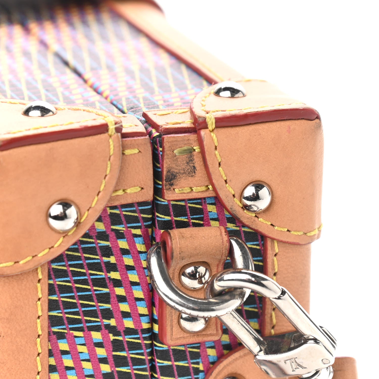 Louis Vuitton Monogram LV Pop Petite Malle Rose 11 of 15