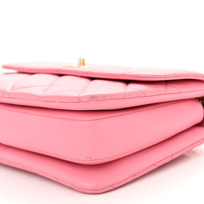 Chanel Lambskin Quilted Small Trendy CC Flap Dual Handle Bag Light Pink 10 of 15