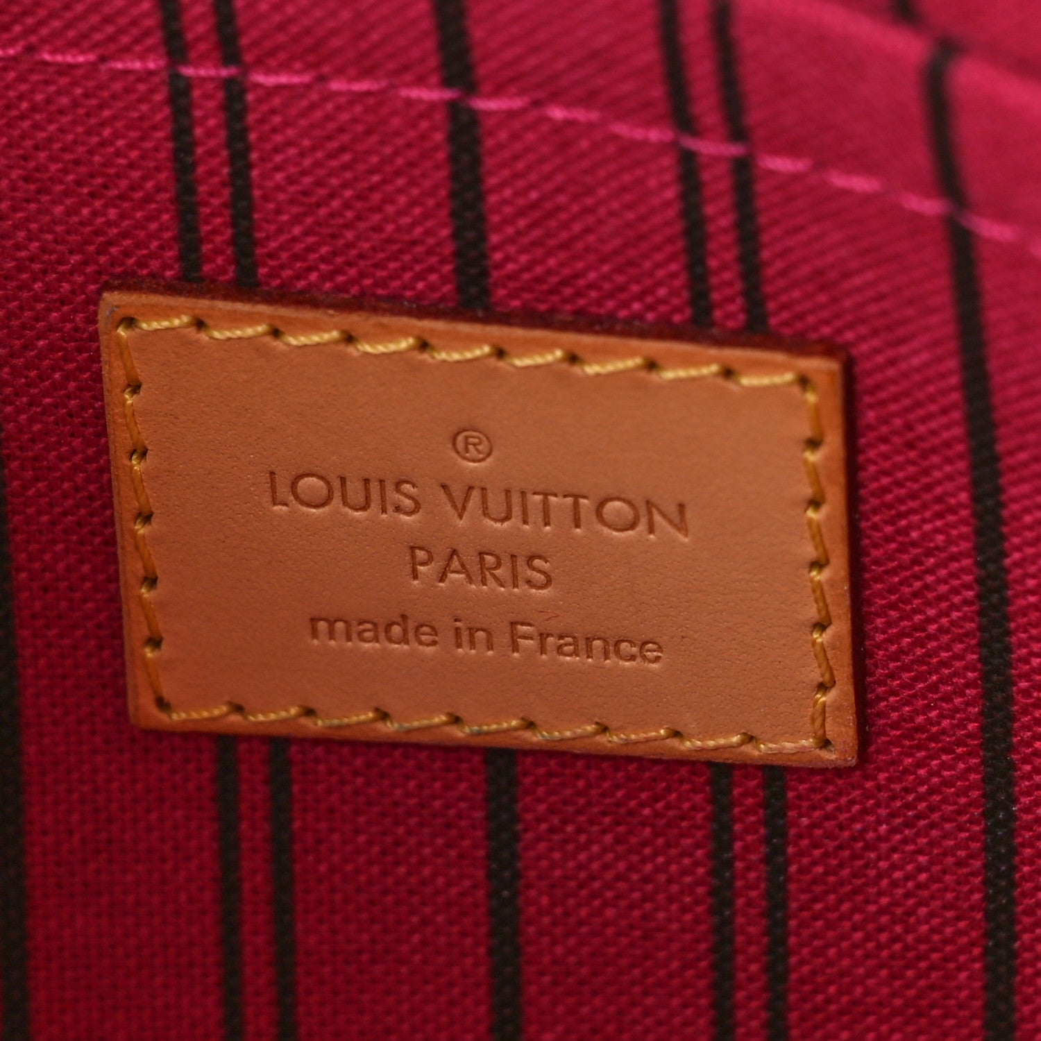 Louis Vuitton Monogram Neverfull MM GM Pochette Pivoine 6 of 8