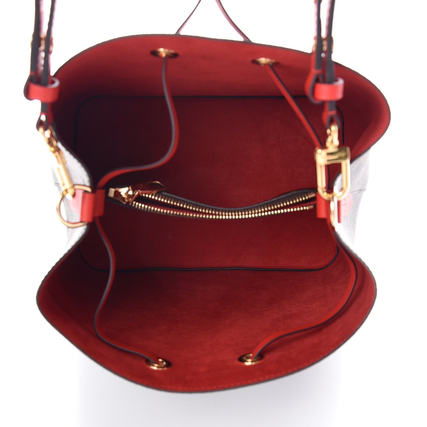 Louis Vuitton Monogram Neonoe MM Coquelicot 5 of 10