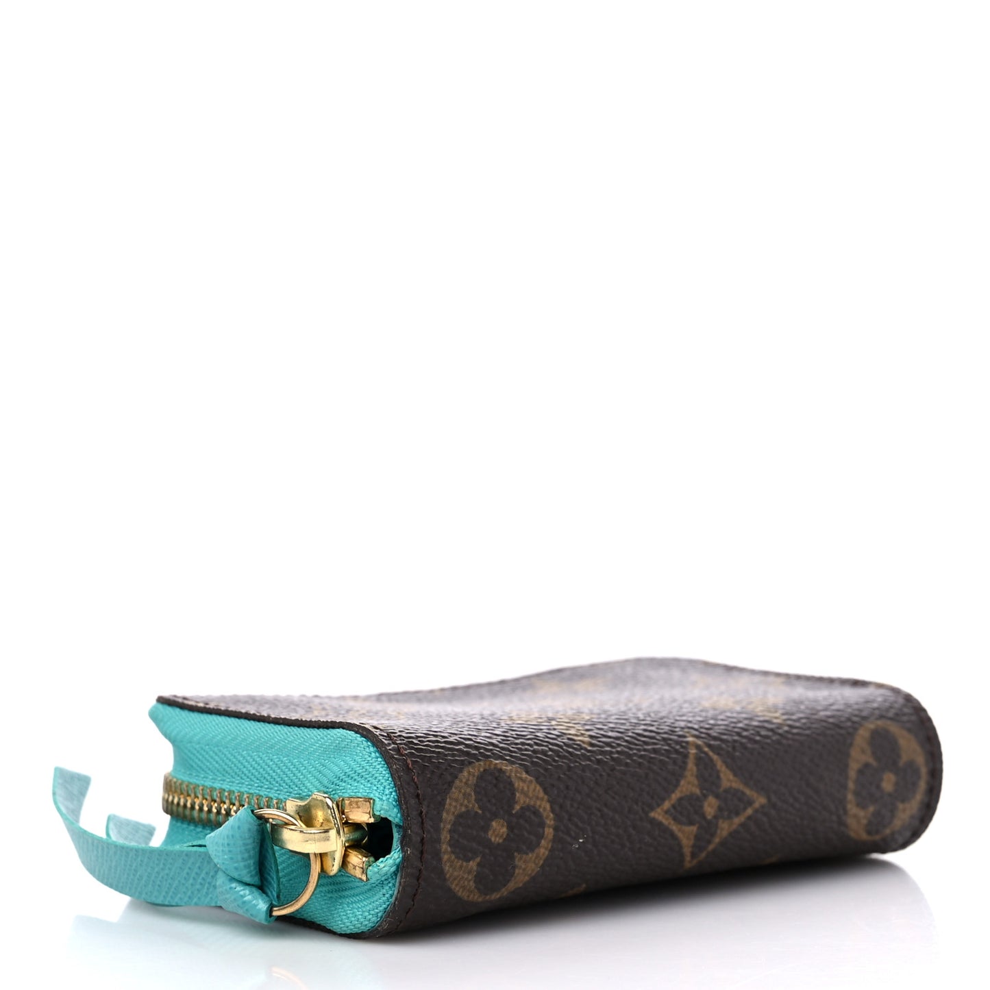 Monogram Zippy Multicartes Turquoise