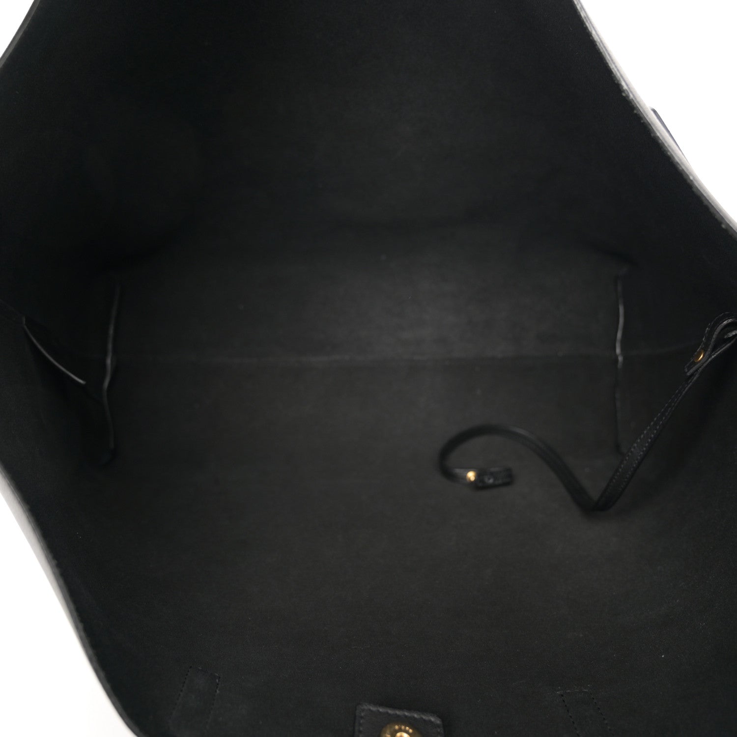 Saint Laurent Calfskin Large Shopping Tote Black 6 of 12