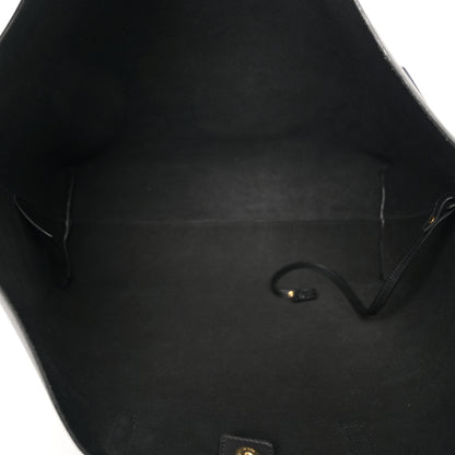 Saint Laurent Calfskin Large Shopping Tote Black 6 of 12