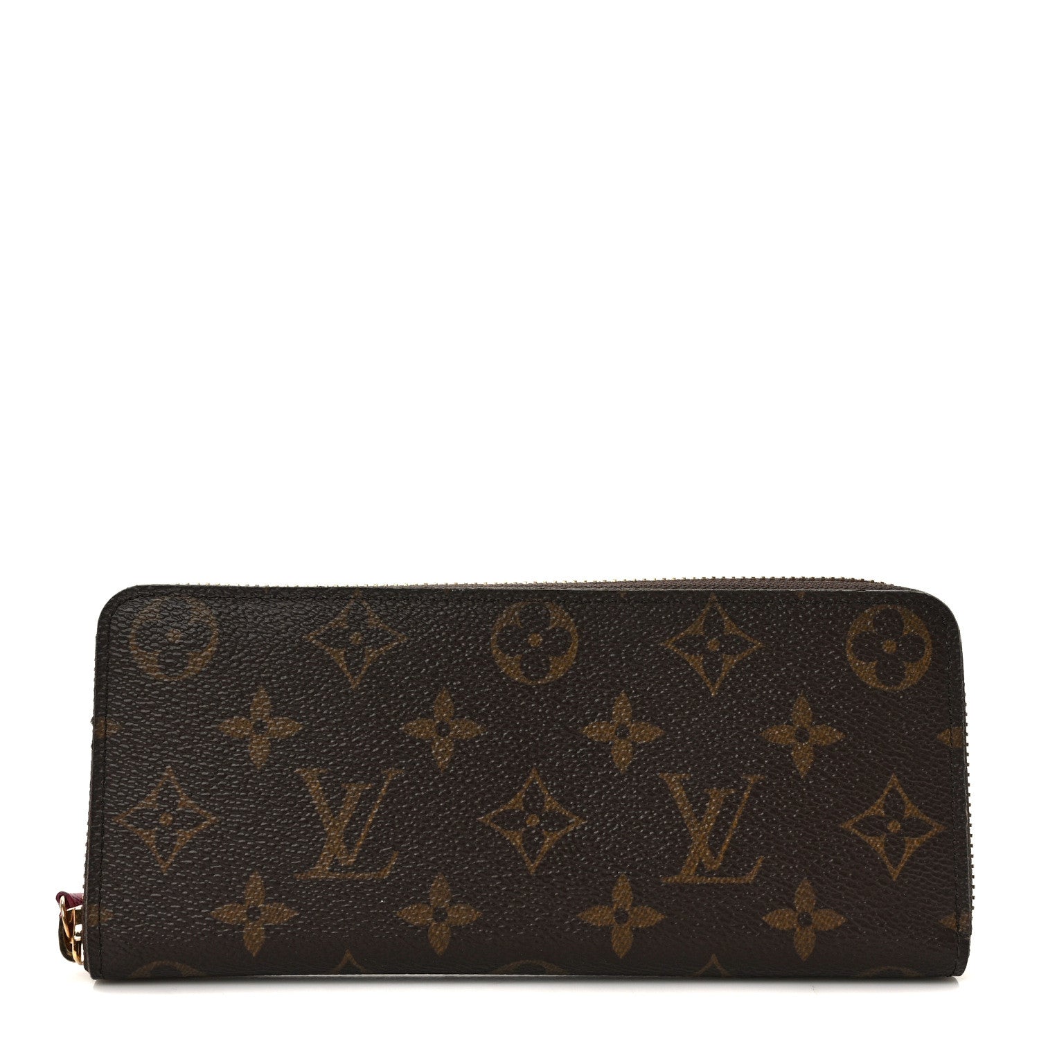 Louis Vuitton Monogram Clemence Wallet Fuchsia 1 of 7