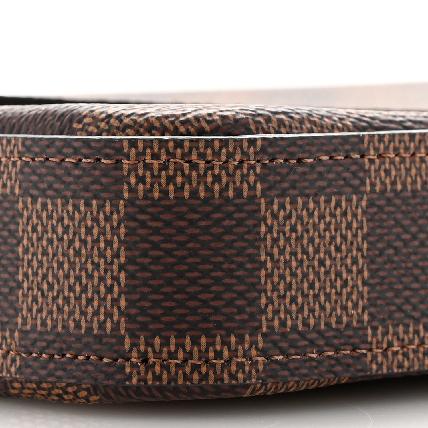 Louis Vuitton Damier Ebene Pochette Felicie Chain Wallet 9 of 11