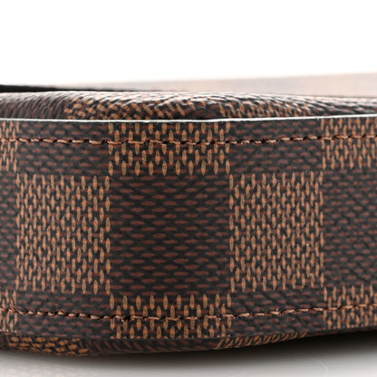 Louis Vuitton Damier Ebene Pochette Felicie Chain Wallet 9 of 11