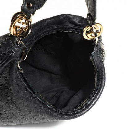 Gucci Guccissima GG Twins Large Hobo Black 5 of 16