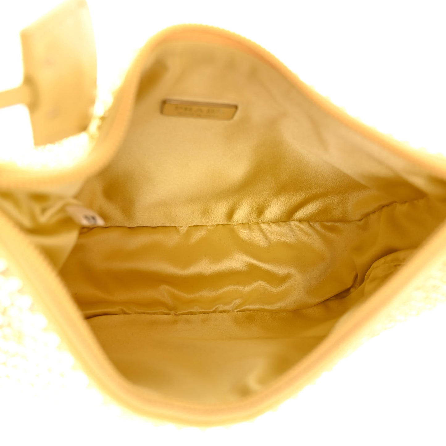 Satin Crystal Mini Re-Edition 2000 Bag Ananas