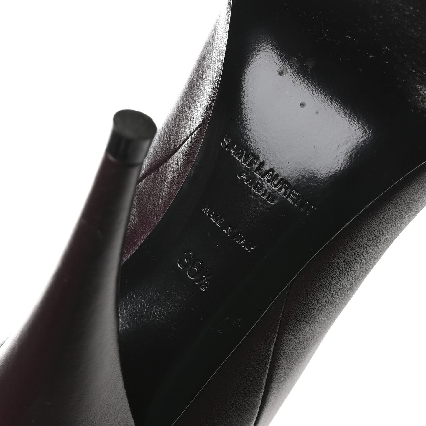 Calfskin Kiki 110mm Over The Knee Boots 36.5 Dark Violet