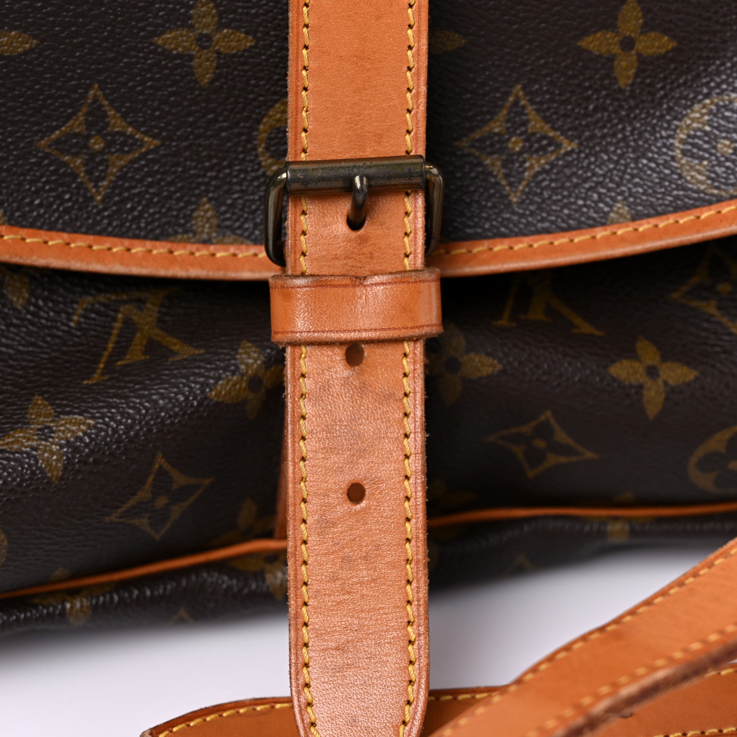 Louis Vuitton Monogram Saumur 35 14 of 34