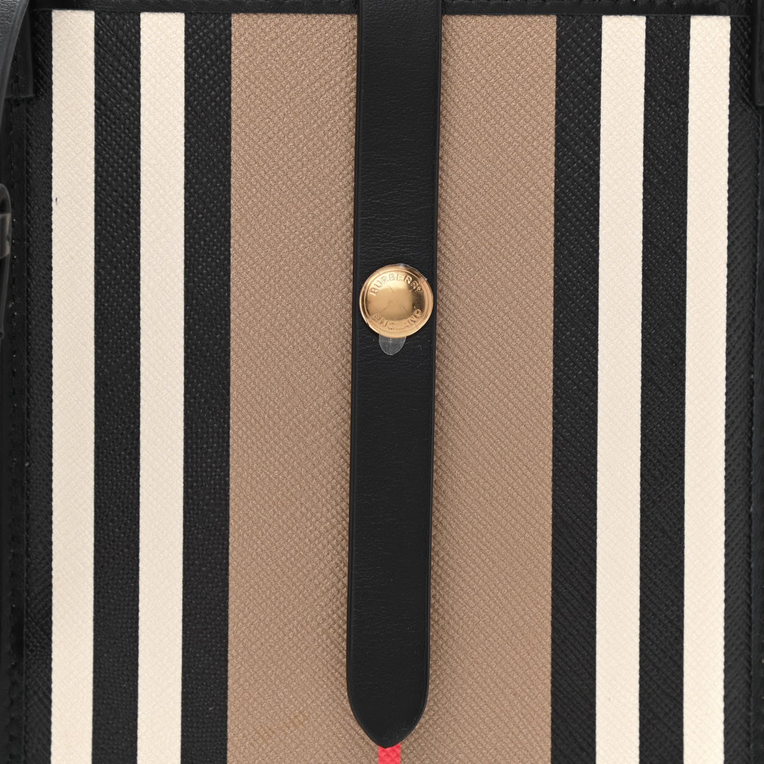Burberry E-Canvas Calfskin Icon Stripe Anne Phone Case With Strap Archive Beige 9 of 11