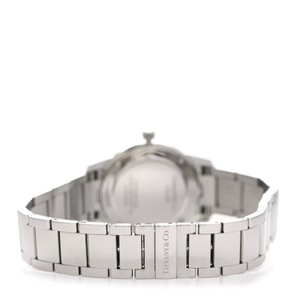 Tiffany Stainless Steel 29mm Atlas 2-Hand Quartz Watch Black 3 of 5