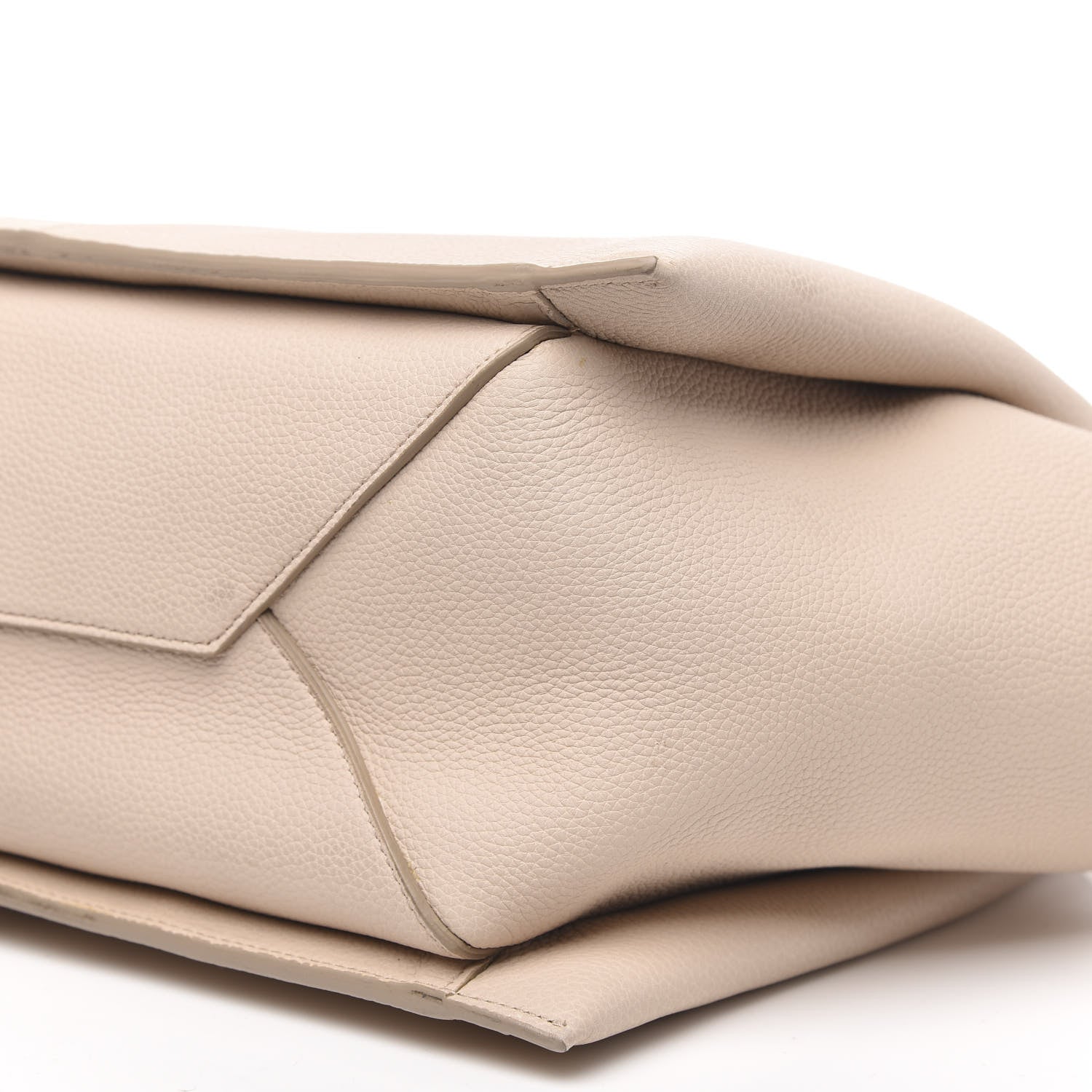 Celine Baby Grained Calfskin Small Tri-Fold Bag Powder 9 of 11