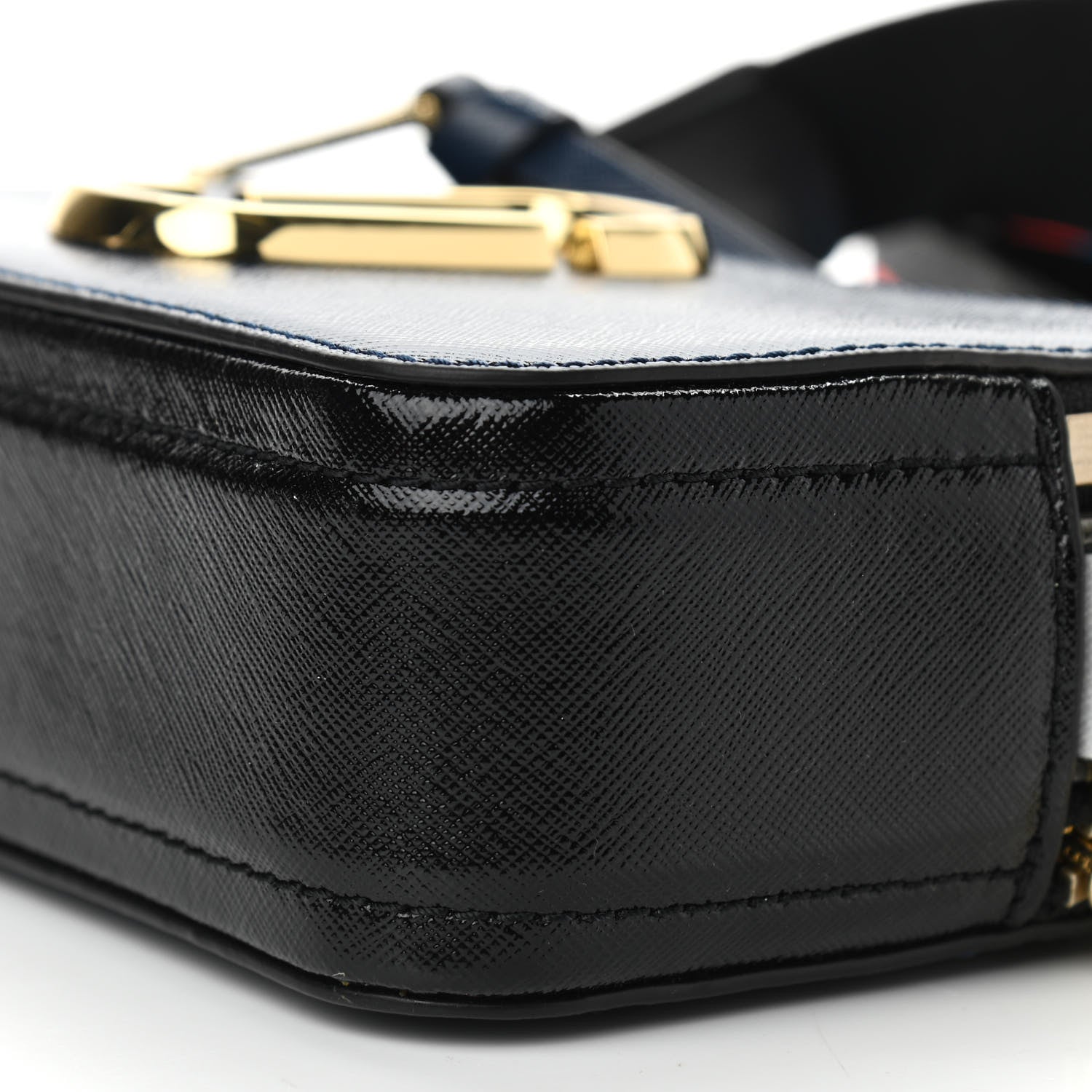 Marc Jacobs Saffiano Small Snapshot Camera Bag Blue Sea 11 of 11