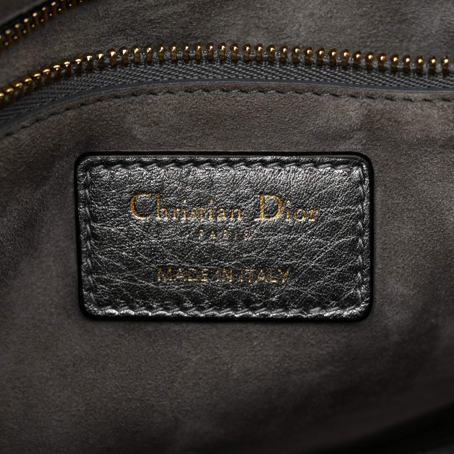 Christian Dior Metallic Grained Calfskin Cannage Medium Supple Lady Dior Silver 6 of 11