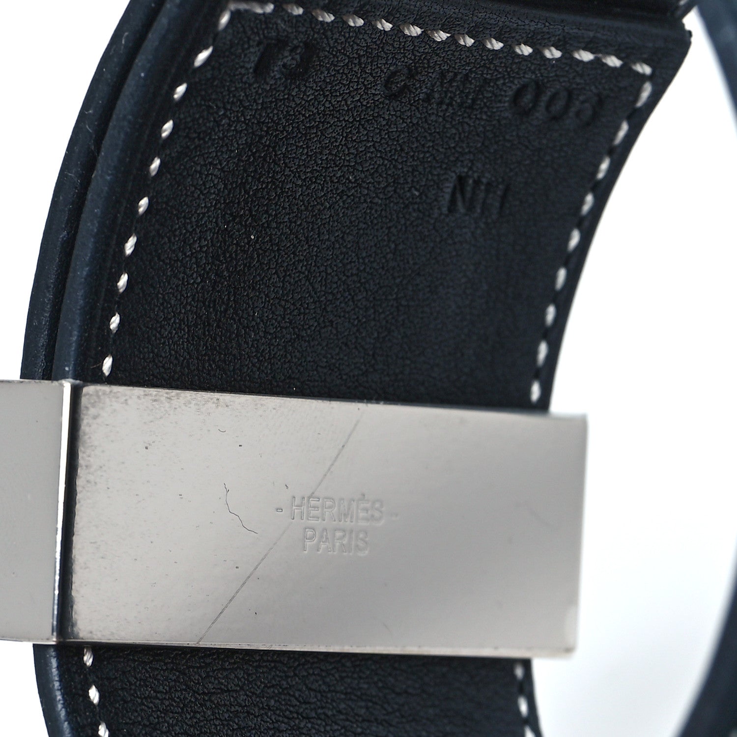 Hermes Evercolor Collier De Chien CDC Bracelet T3 Vert Cypress 5 of 6