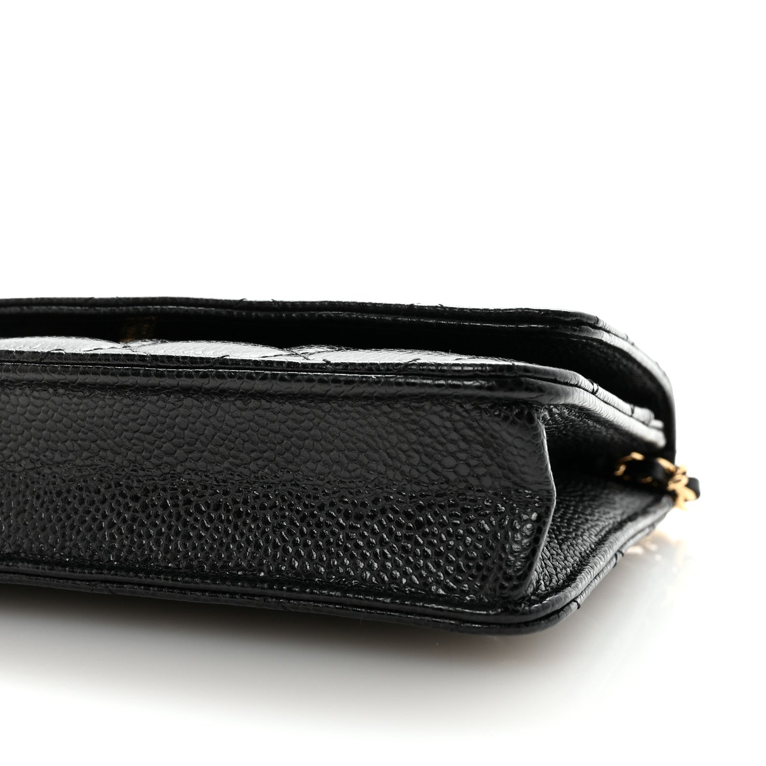 Chanel Caviar Quilted Wallet on Chain WOC Black 11 of 12