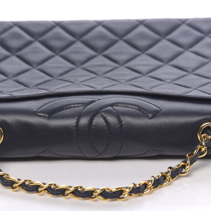 Chanel Lambskin Quilted Small CC Single Flap Bag Navy 13 of 13
