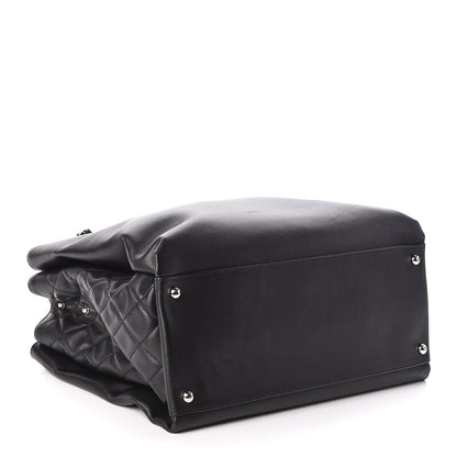 Chanel Calfskin Shopping Tote Black 4 of 10