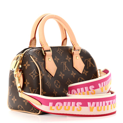 Louis Vuitton Monogram Speedy Bandouliere 20 Fuchsia 3 of 10