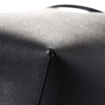 Mansur Gavriel Saffiano Bucket Bag Black Flamma 9 of 14