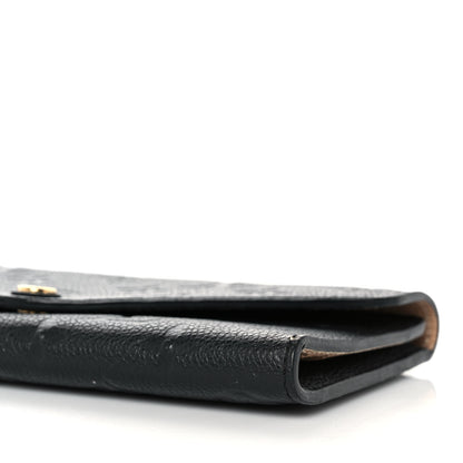 Louis Vuitton Empreinte Josephine Wallet Black 9 of 10