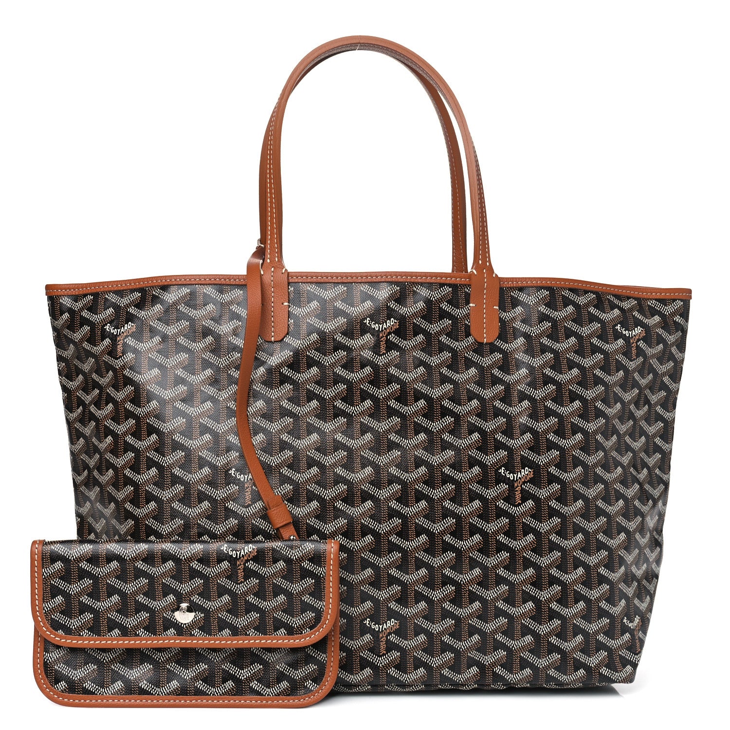 Goyard Goyardine Saint Louis PM Black Gold 1 of 4