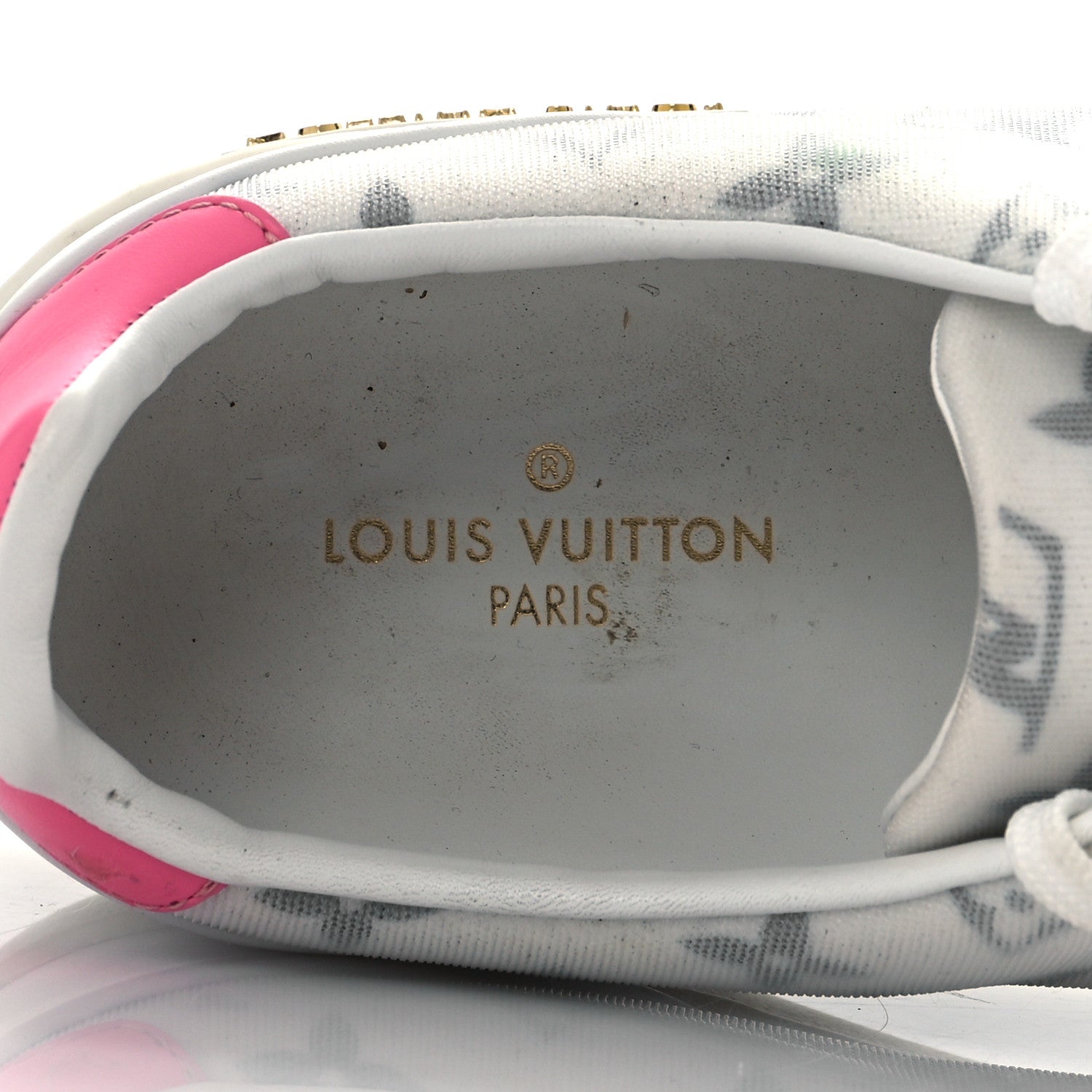 Louis Vuitton Technical Fabric Calfskin Frontrow Sneakers 40 Pink 7 of 8
