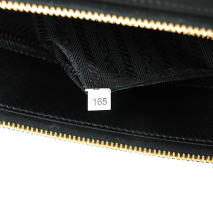 Prada Saffiano Medium Galleria Double Zip Tote Black 7 of 13