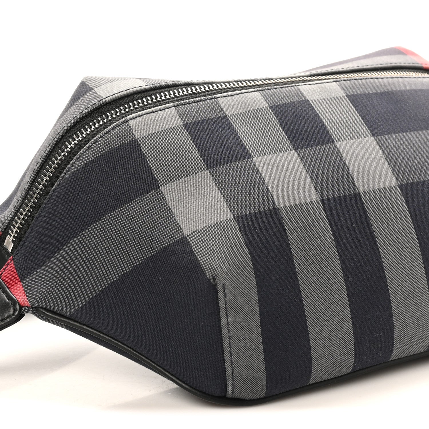 Burberry House Check Sonny Bum Bag Navy Grey 8 of 9