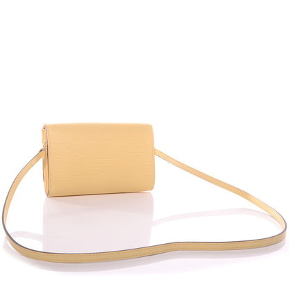 Louis Vuitton Epi Louise Strap PM Jaune Pale 3 of 7