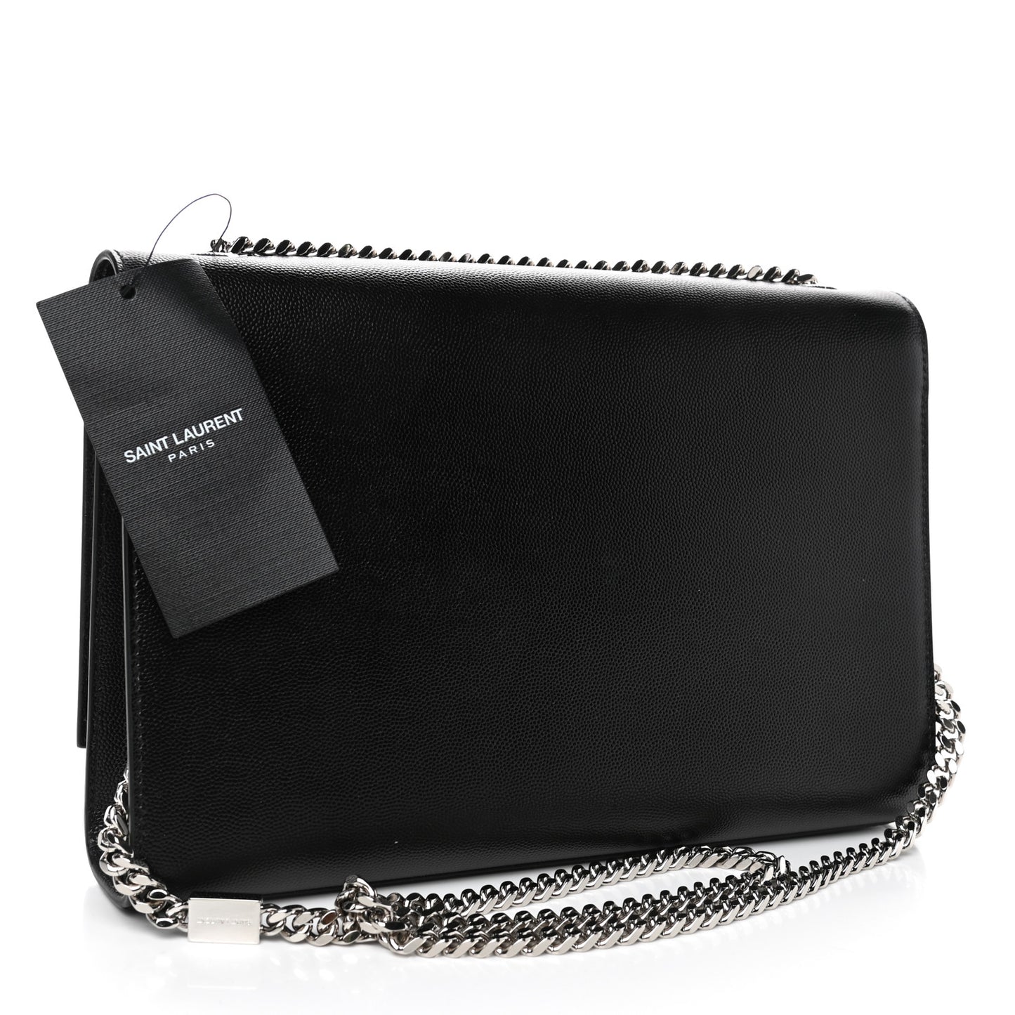 Grain De Poudre Large Classic Monogram Kate Satchel Black