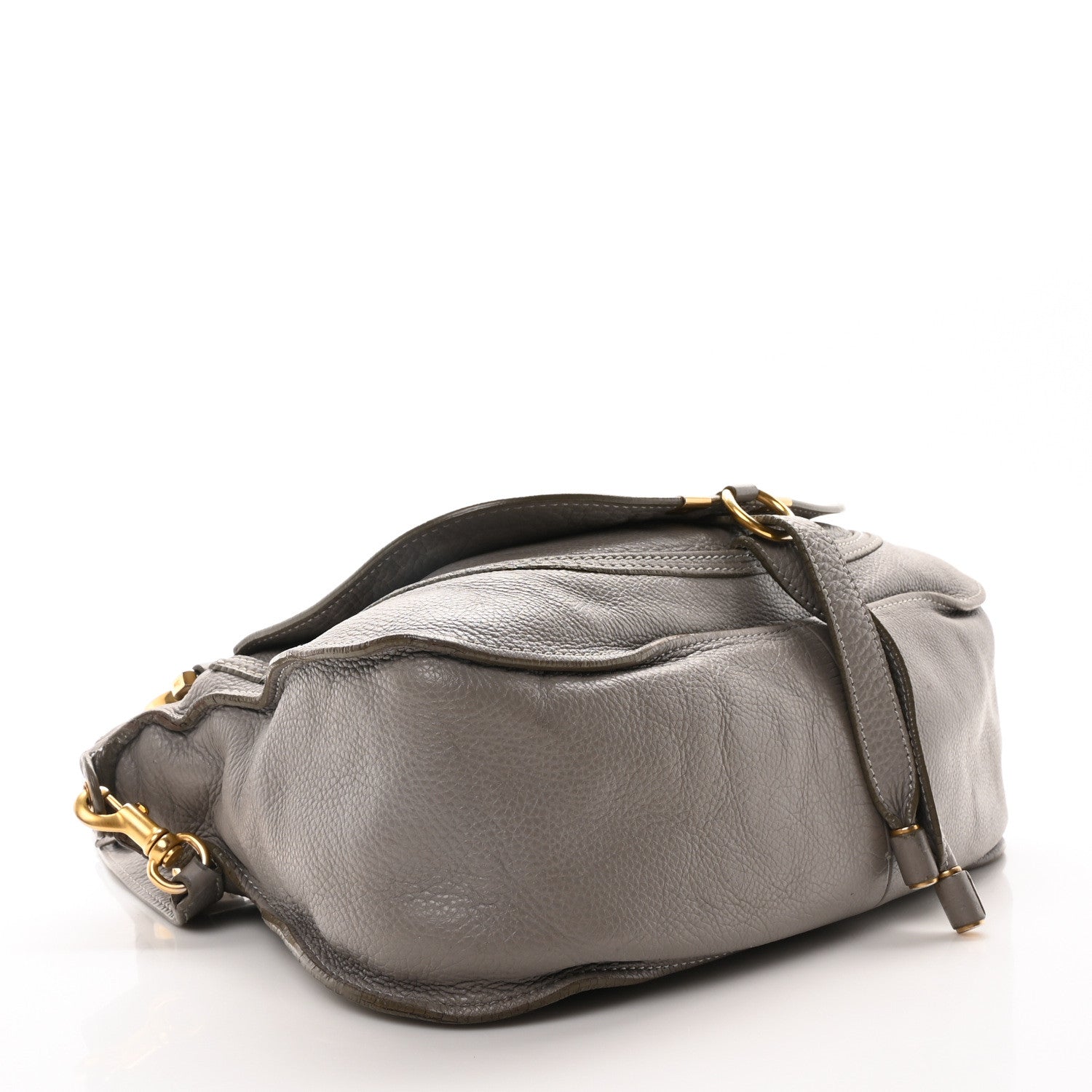 Chloe Calfskin Medium Marcie Satchel Cashmere Grey 4 of 10