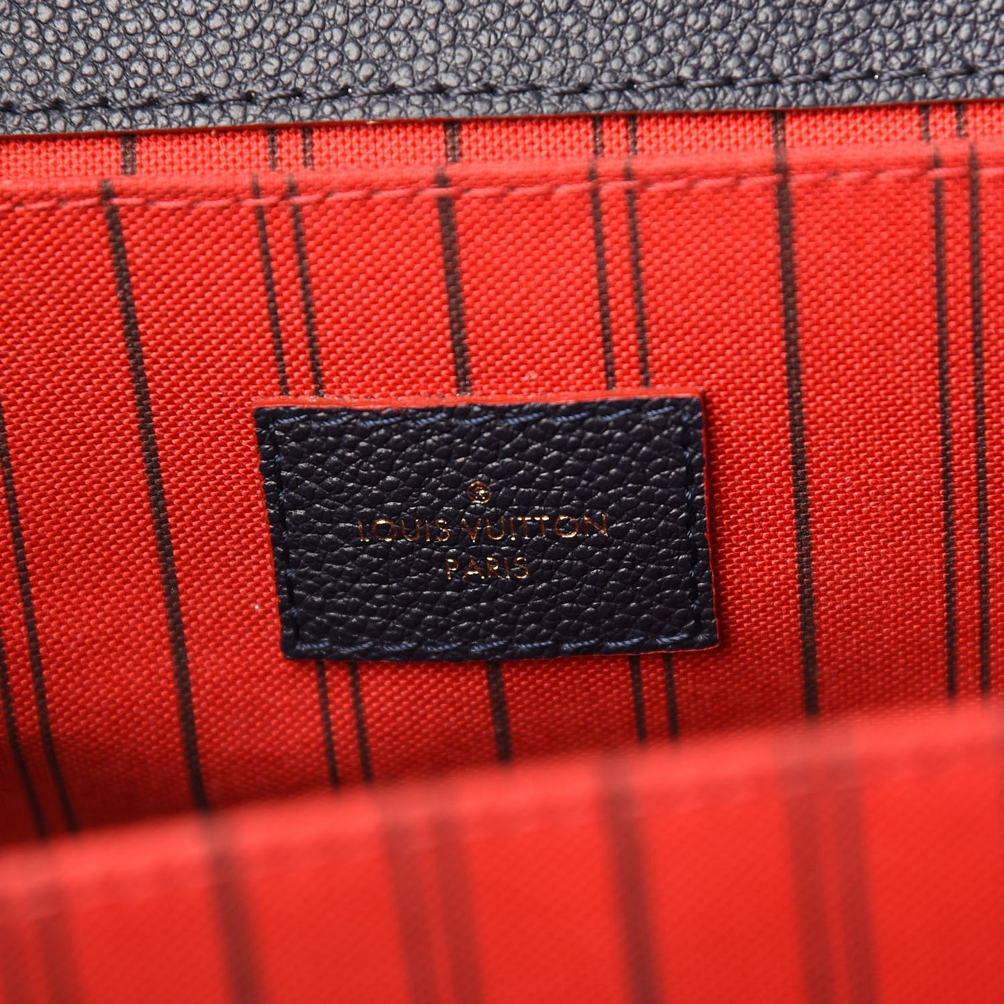 Empreinte Pochette Metis Marine Rouge