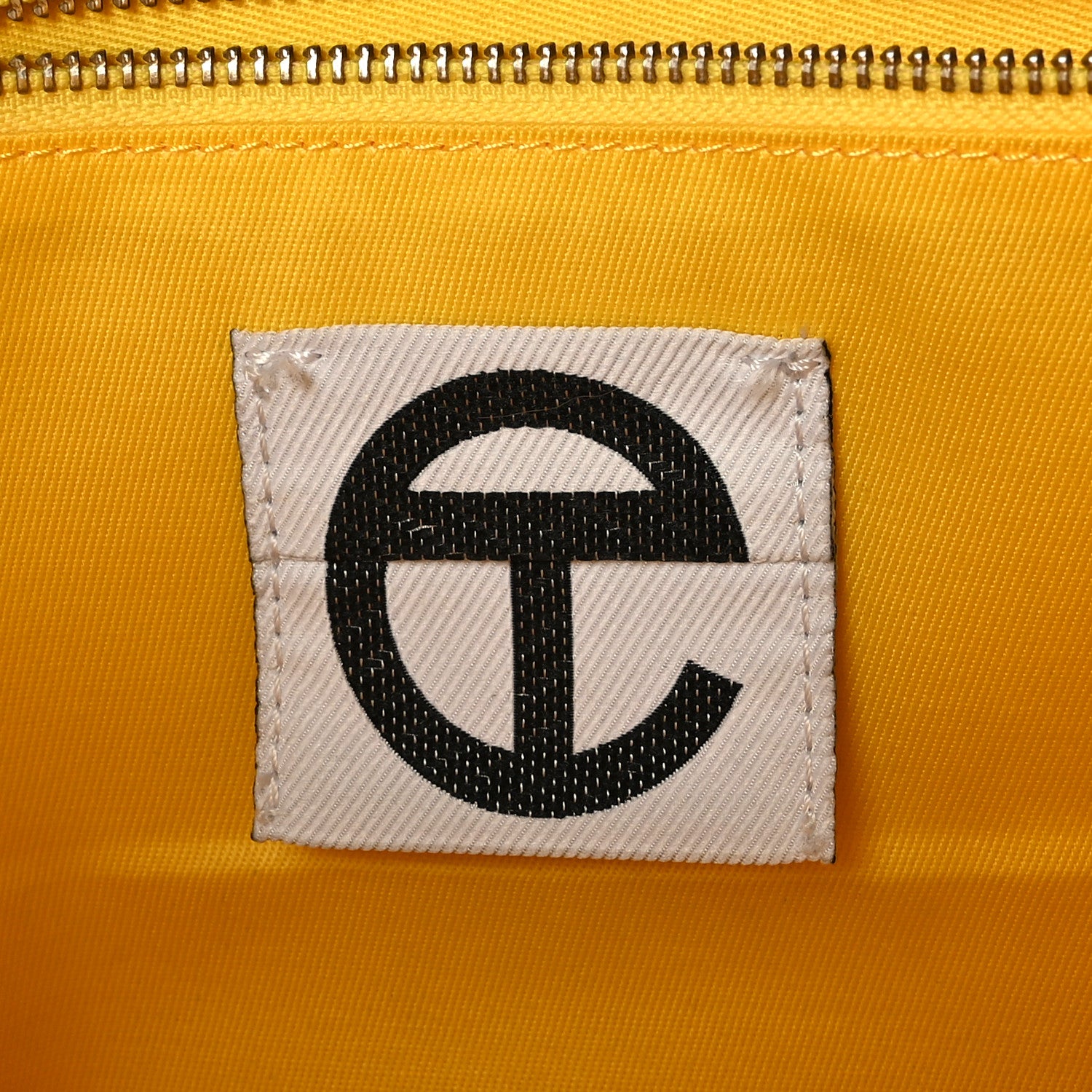 Telfar Vegan Leather Medium Shopping Bag Mustard 6 of 8