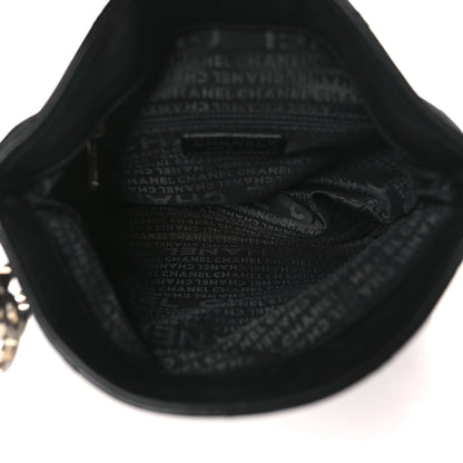 Chanel Lambskin Stitched Small Ultimate Soft Tote Black 5 of 9