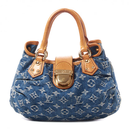 Louis Vuitton Monogram Denim Pleaty Blue 1 of 8