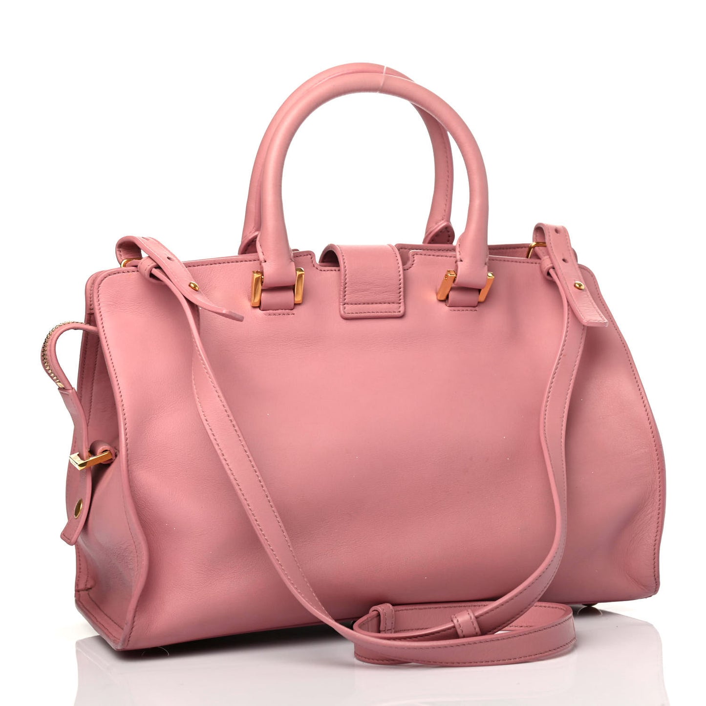 Calfskin Small Classic Y Cabas Vieux Rose