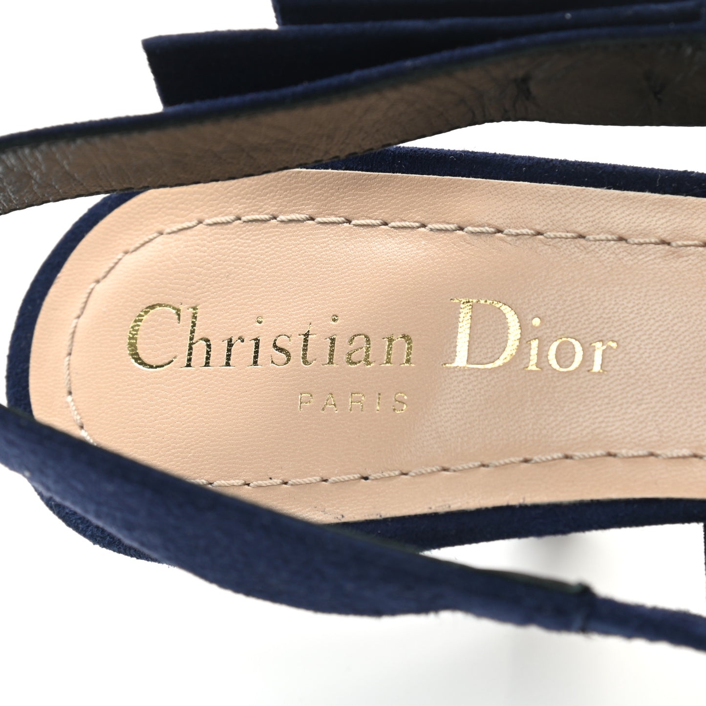 Suede Sweet D Slingback Pumps 37 Indigo