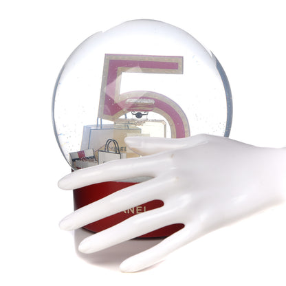 Chanel Glass N°5 Perfume Snow Globe 2 of 6