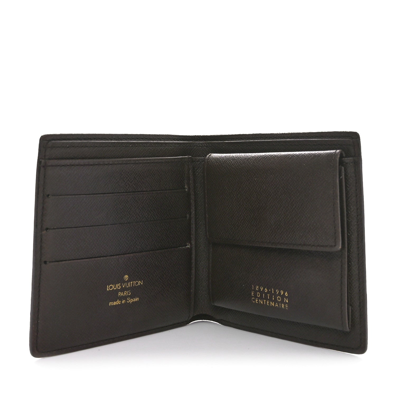 Louis Vuitton Damier Ebene Marco Wallet 6 of 9
