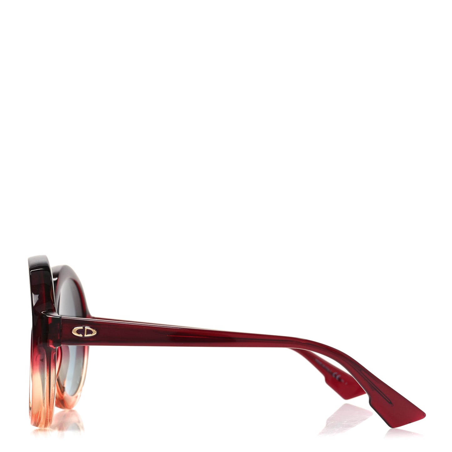 Acetate Bianca Sunglasses Burgundy Pink